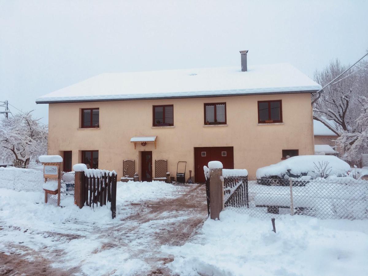 Les 3Crokignols, Maison D'Hote Familiale. Saffloz Luaran gambar